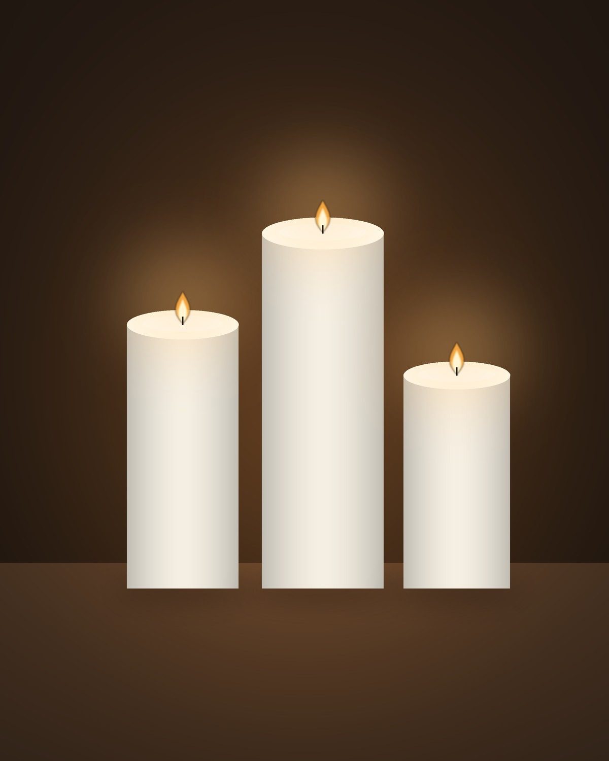 Ivory Pillar Trio (illustration)